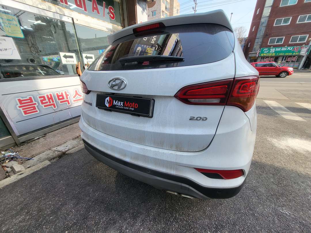 싼타페 DM 후면